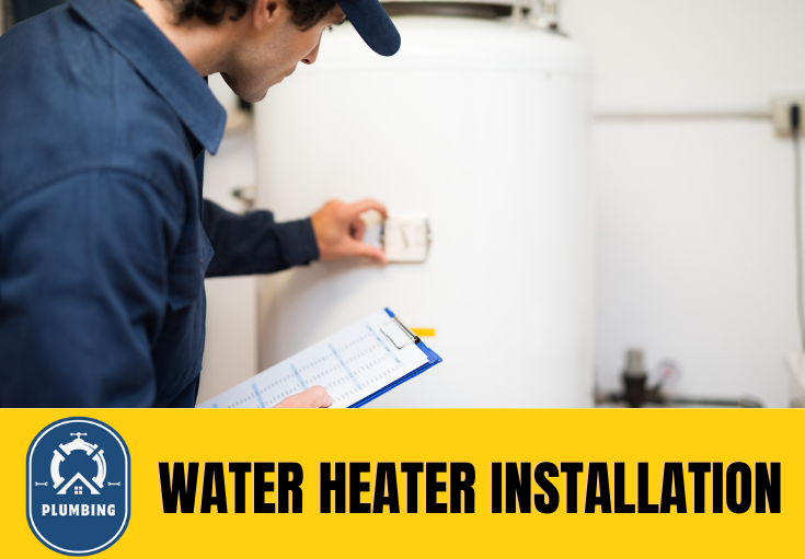 water heater installation Ditton 